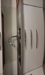 Arredamento: paraschizzi fondo/cucina.